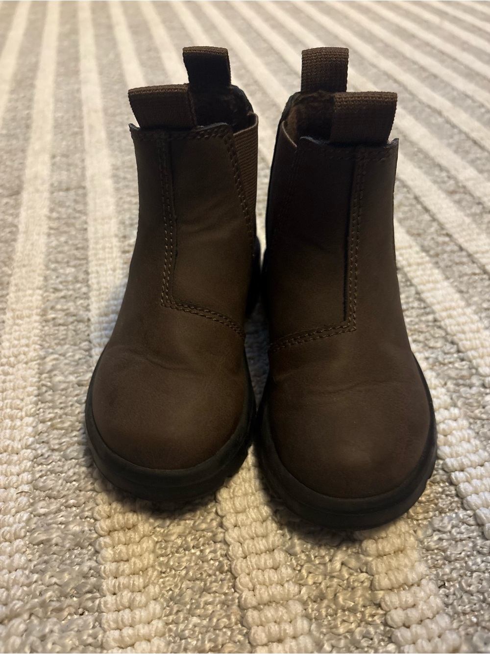 Kids Brown Chelsea Boot - Comfortable Slip-On Toddler Shoes